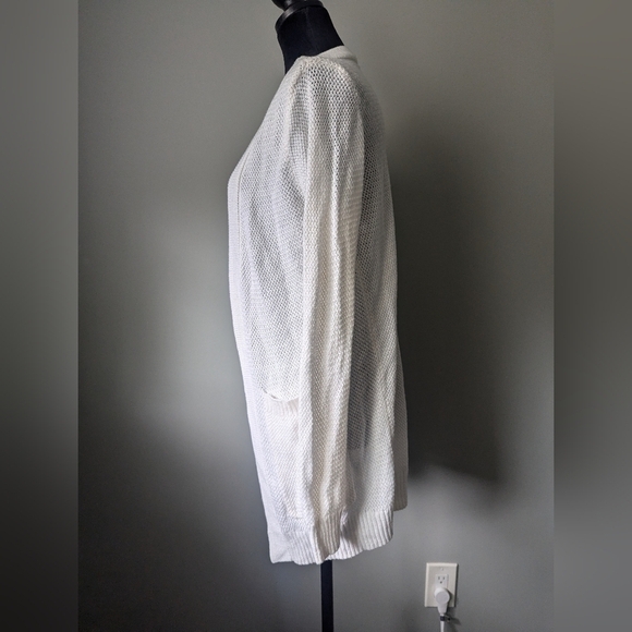 SO Perfect White Knitted Cardigan - Picture 3 of 4